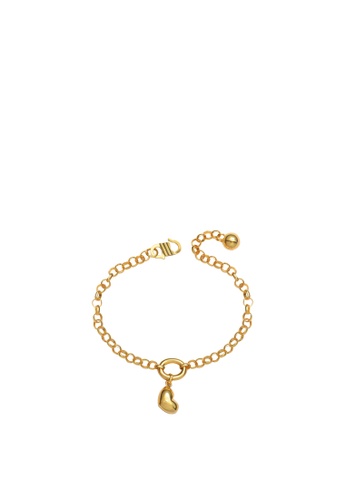 Buy Tomei Pre Order Online Exclusive Stolen Heart Baby Bracelet Tomei Yellow Gold 916 22k Tz B2592 A 1c Online Zalora Malaysia