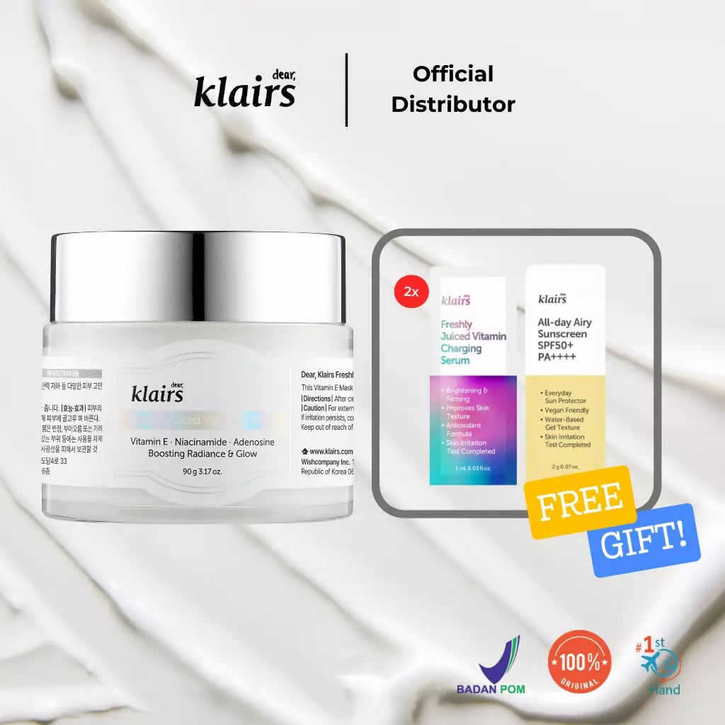 Dear Klairs Freshly Juiced Vitamin E Mask 90G