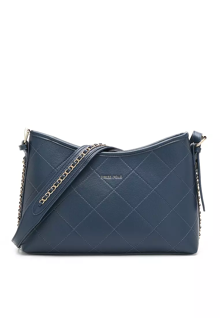 Buy Swiss Polo Sling Bag / Crossbody Bag Dark Blue 2023 Online