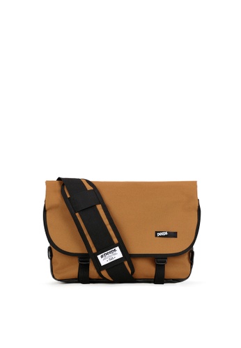 Peeps brown and multi Essential Messenger Bag/Crossbody bag(Brown) 1F668ACE47661AGS_1