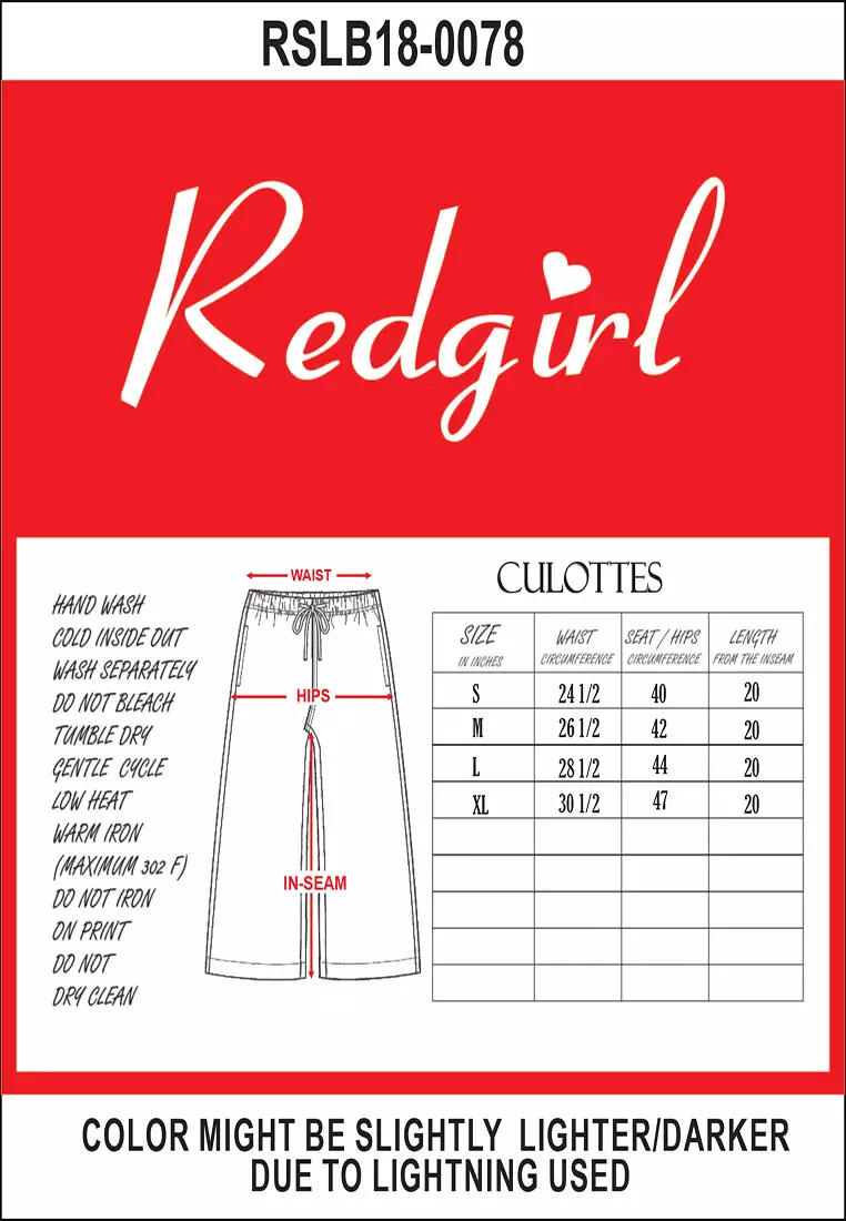 Denim Cullotes Ladies