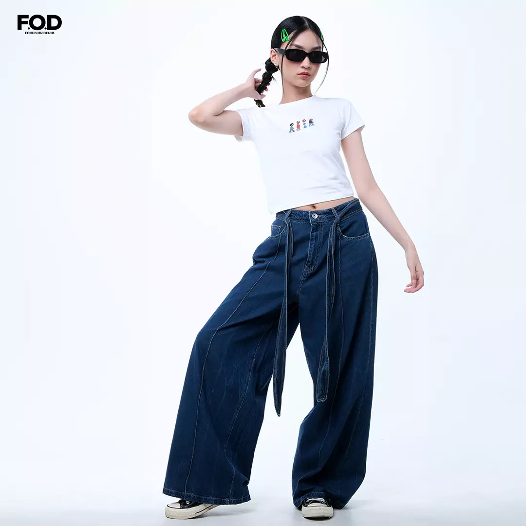 Kaos Wanita Foddey Road Offwhite