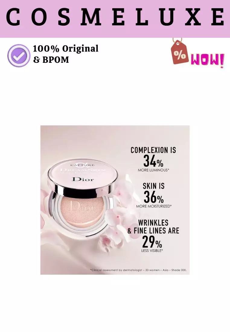 Dior Capture DreamSkin Moist & Perfect Cushion Foundation SPF50 PA+++ 020