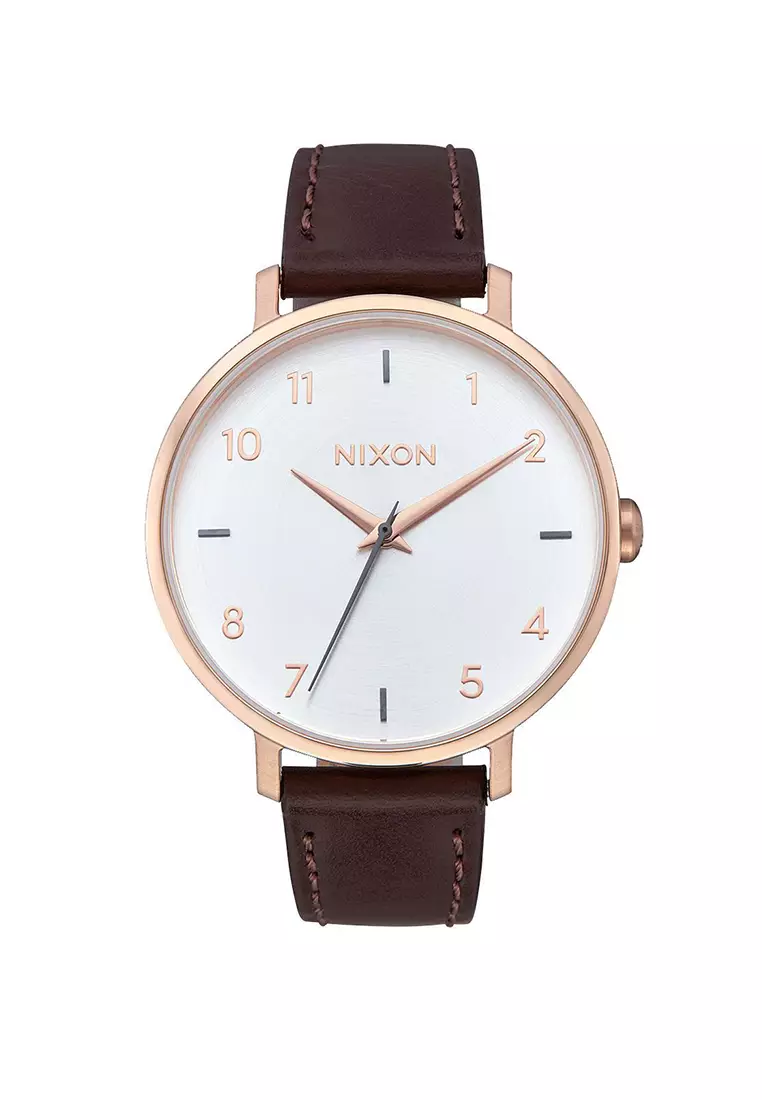 Jual NIXON ARROW LEATHER ROSEGOLD/SILVER Original 2025 ZALORA