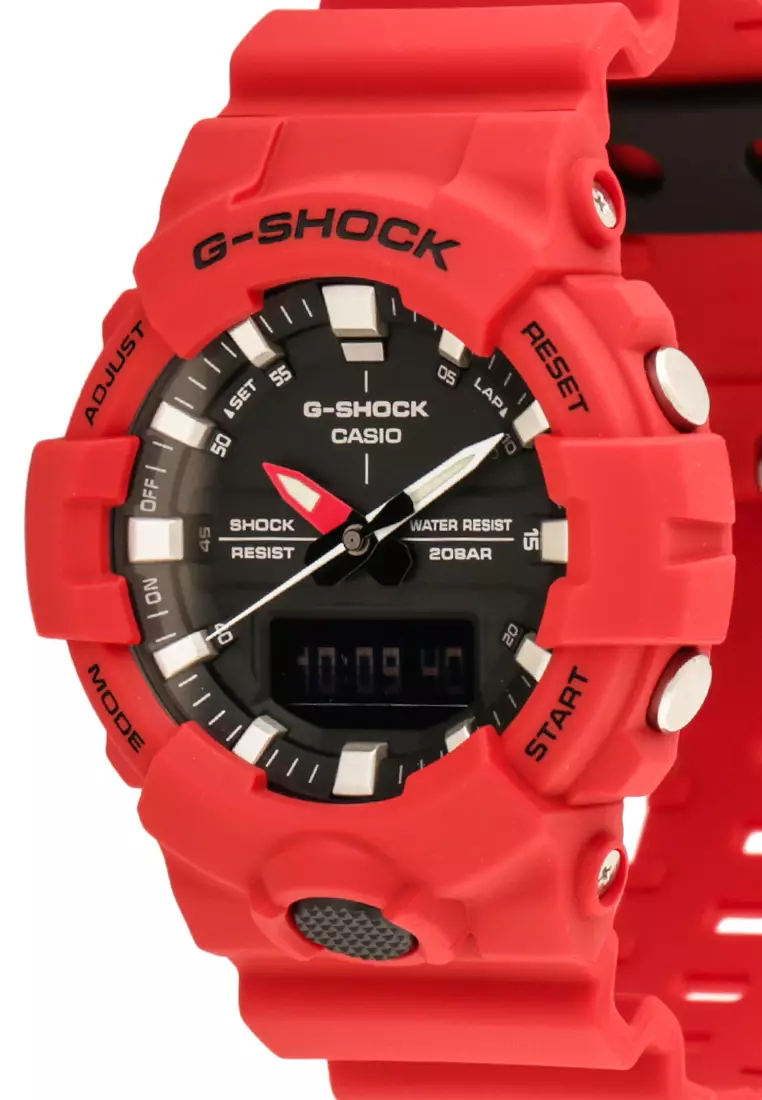 G shock ga 800 red hot sale