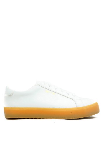 CDE Ceremonial Men Sneaker White with Gum Sole