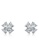 SO SEOUL silver Alette Four-Leaf Clover Diamond Simulant Stud Earrings and Necklace Set 4C0C6ACA780410GS_6
