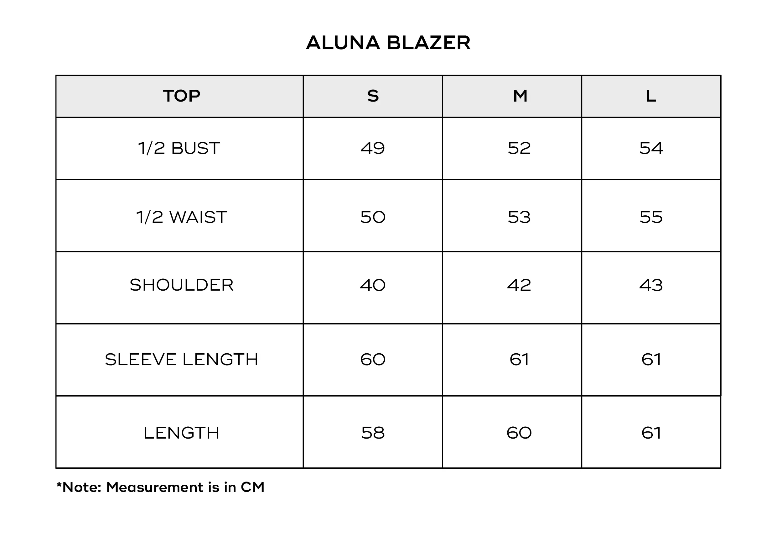 Aluna Blazer