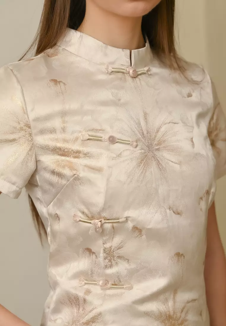 改良式旗袍两件套