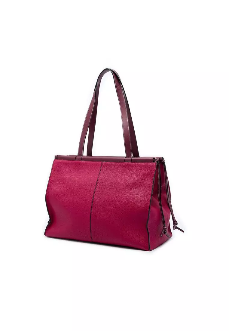Pre-Loved Loewe Medium Leather Cushion Tote