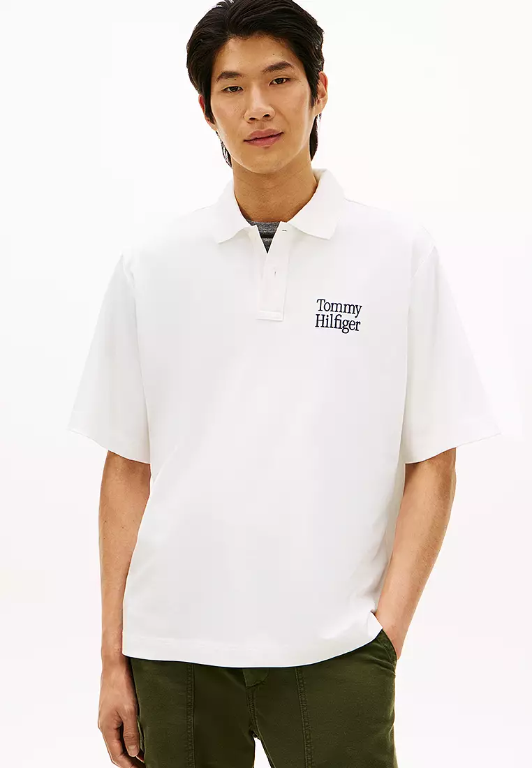 Buy Tommy Hilfiger Big Back Graphics Polo Shirt - TH Mainline 2026