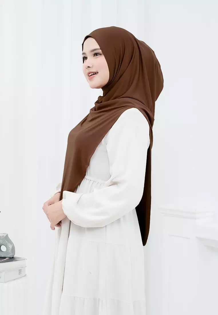 HIJAB INSTAN NAIMA - DARK BROWN