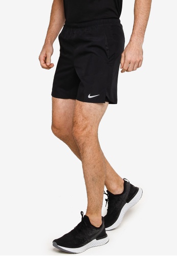 Nike black and grey Men's Challenger 2-in-1 Running Shorts B9F7AAA989D4E3GS_1