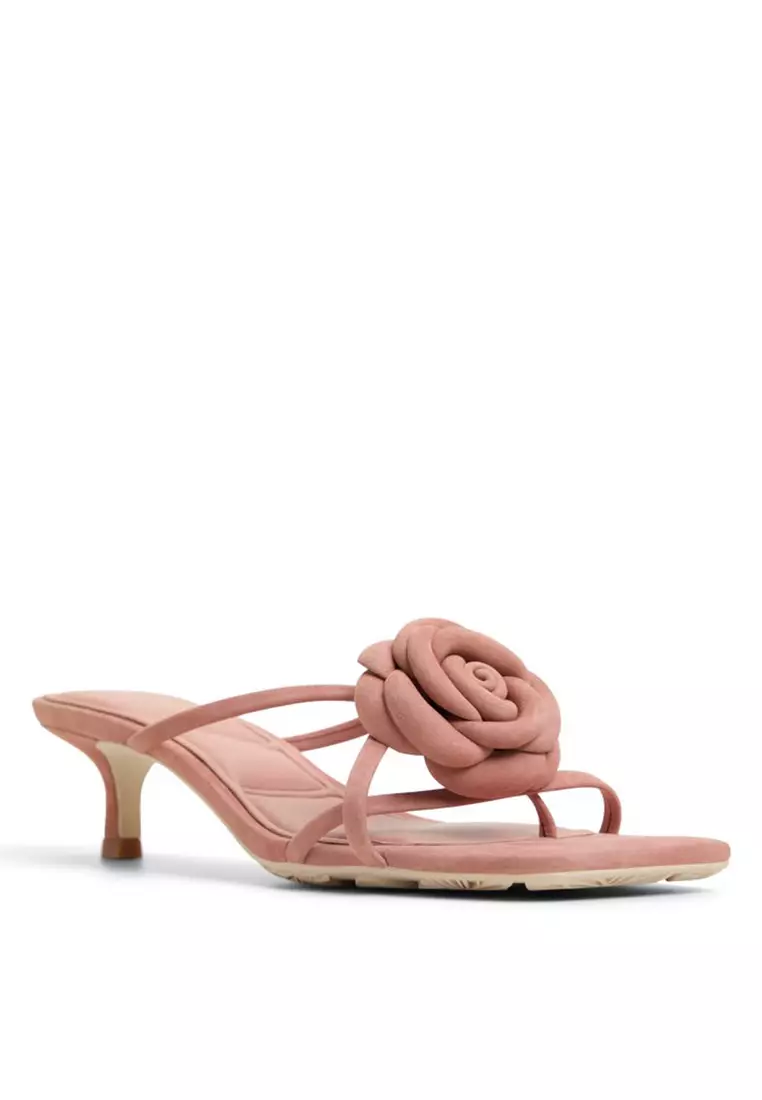 Sofiane Floral Kitten Heels