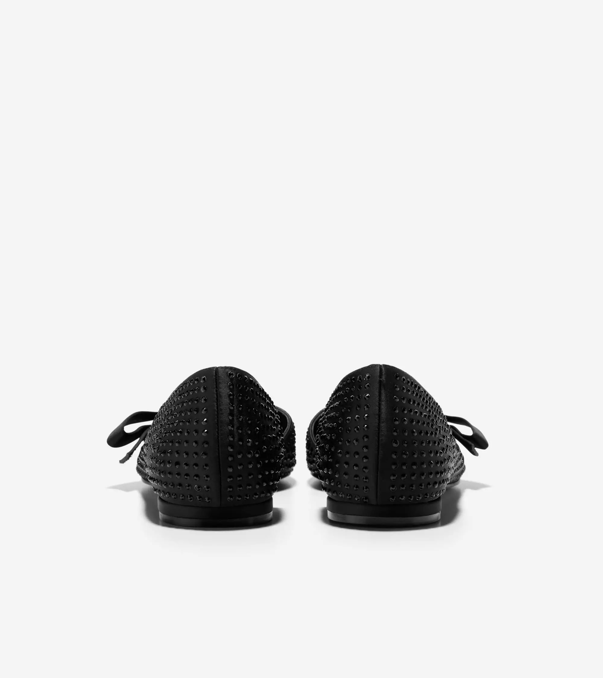 Cole Haan Women Noella Bow Skimmers - Sepatu Wanita (Black)