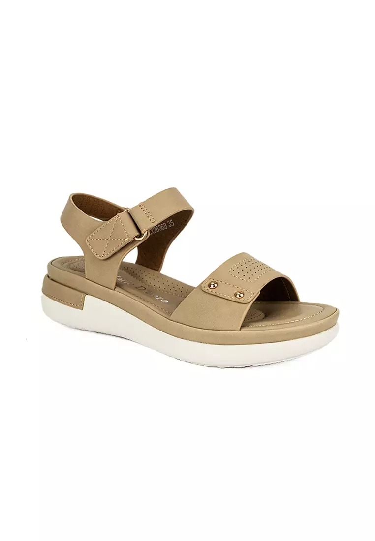 Discount on Mario D' boro Runway  shoes - SKU: Women's Flats Sandals LX 26368 Beige C49 C61 C68