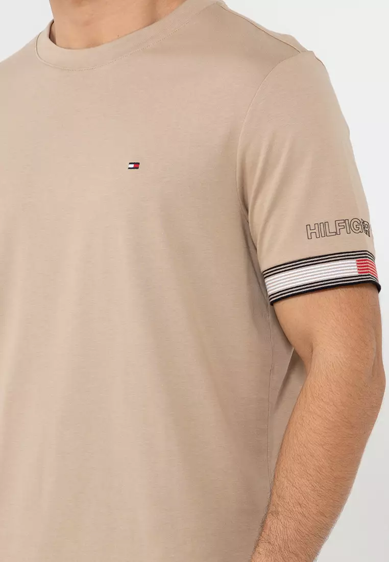Flag Cuff Tee