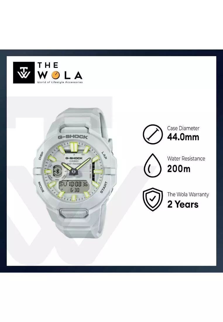 Buy G-Shock GBA-950-7A Men Analog-Digital Watch with White Resin