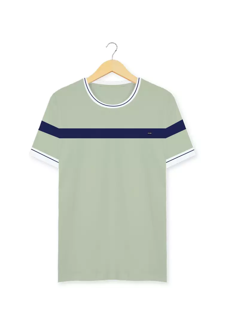 Ryusei Kaos Pria Karashima CMB Light Green