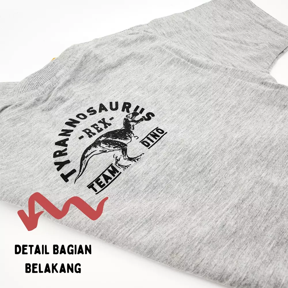 Wakakids Setelan Anak Laki Laki Team Dino 3468 Hitam