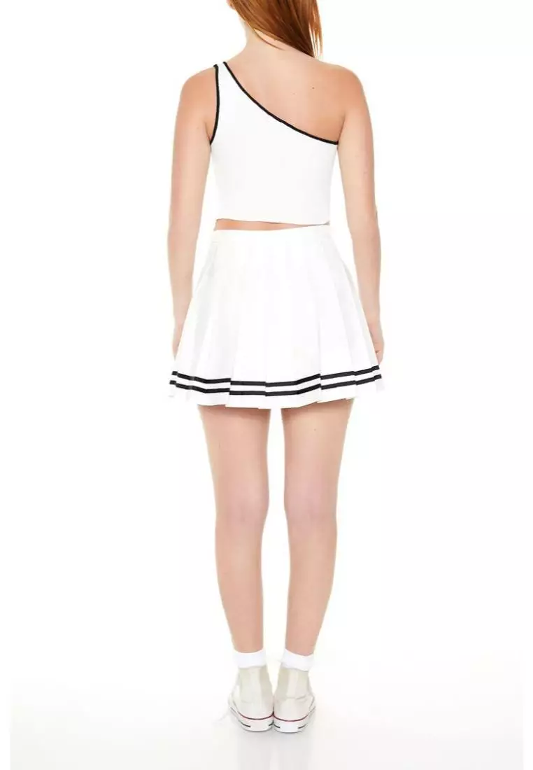 Striped skirt forever 21 cheap