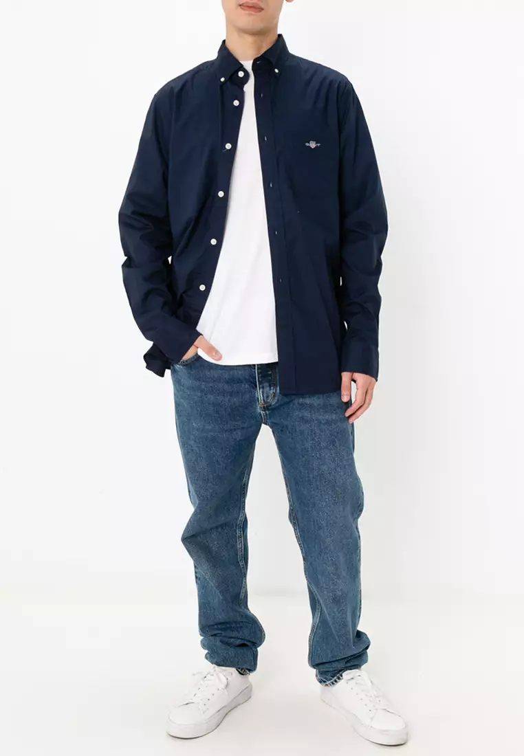 Regular Fit Poplin Shirt