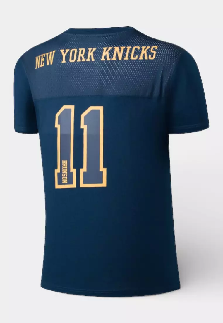 #11 Jalen Brunson New York Knicks Jersey for Men Urban Lines Collection [C]