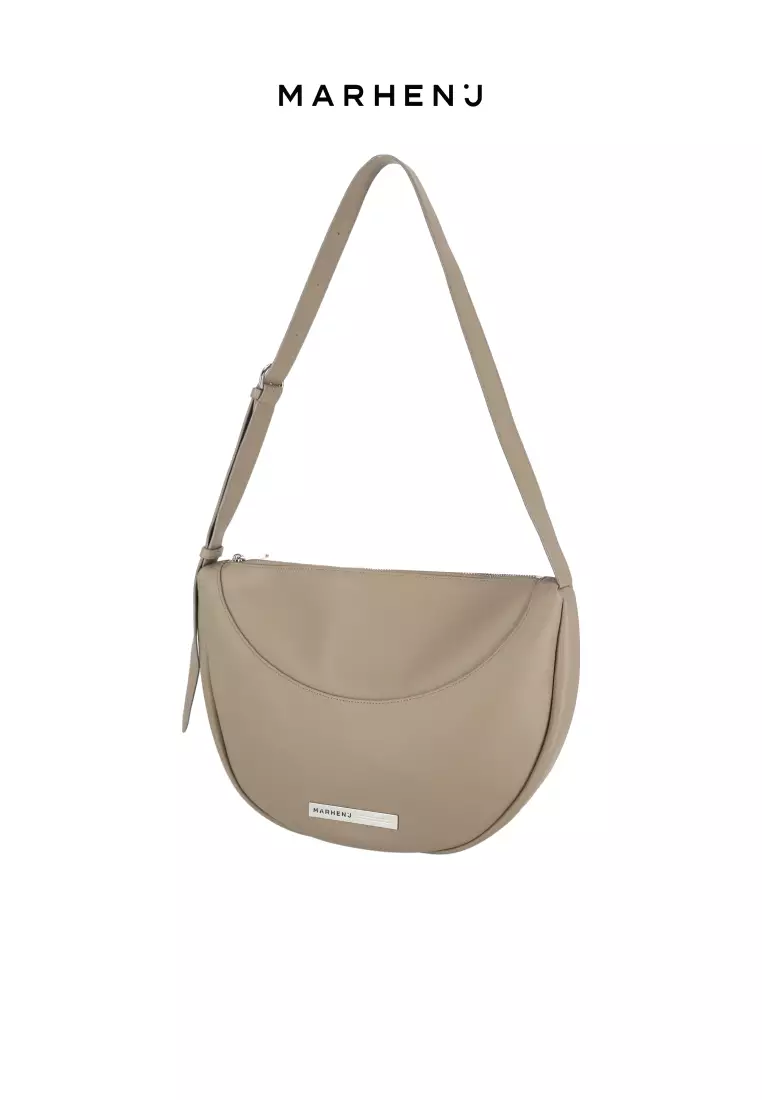 BAY Vegan Leather Crossbody Bag Sand