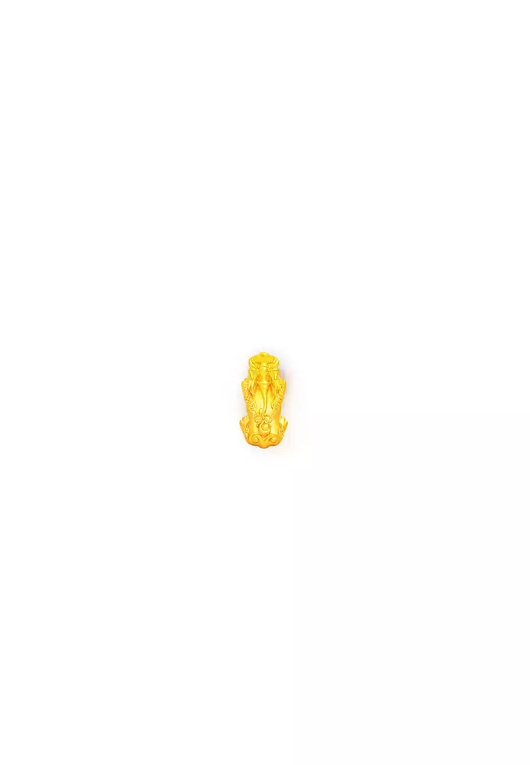 999.9/24K足金 3D 貔貅吊飾 (0.20克 ±)