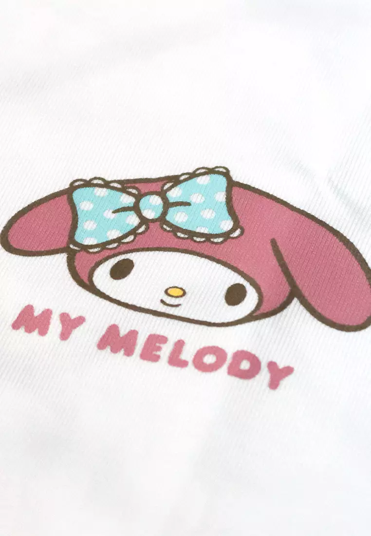 Ladies Licensed Graphic T-Shirt "My Melody Flower Crown"