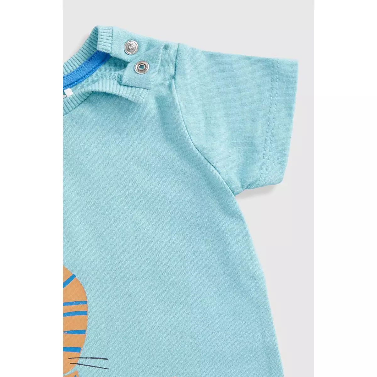 Mothercare Tiger T-Shirt and Jogger Set - Set Baju Bayi Laki (Biru)