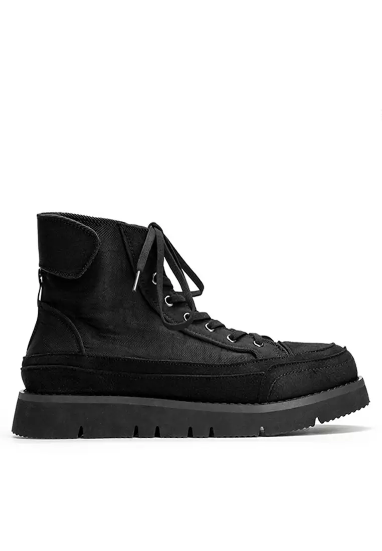 Discount on Twenty Eight Shoes  shoes - SKU: Dark Functional Martin Boot 20633