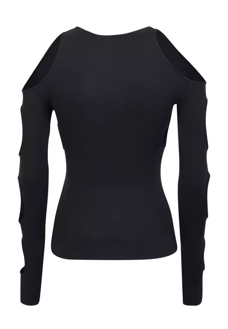White top black sale