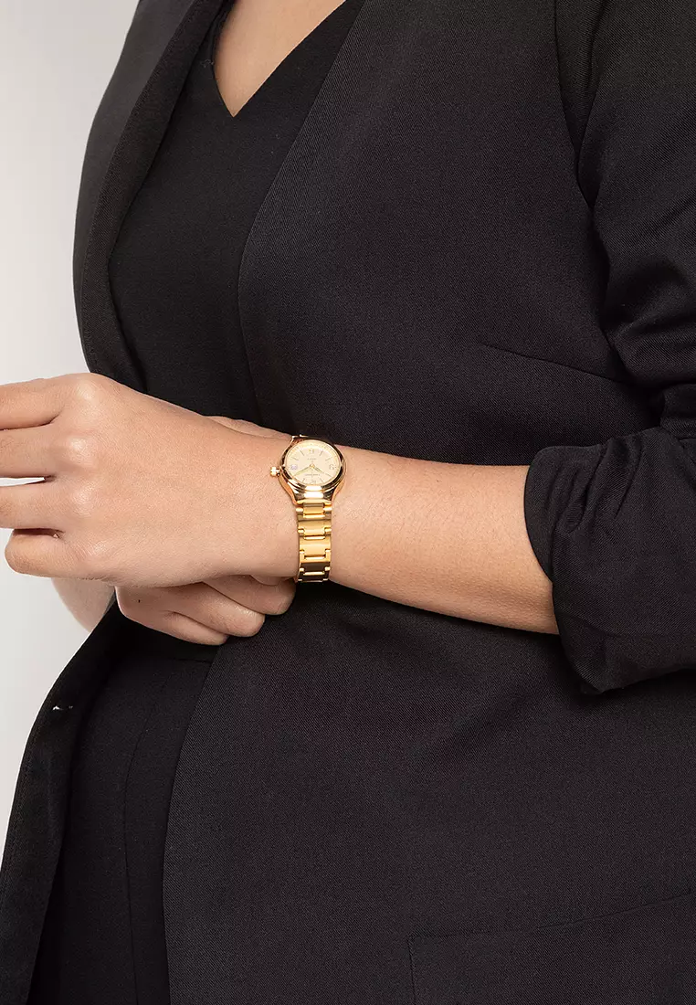 Analog Watch 20122265-Gold Dial - Number