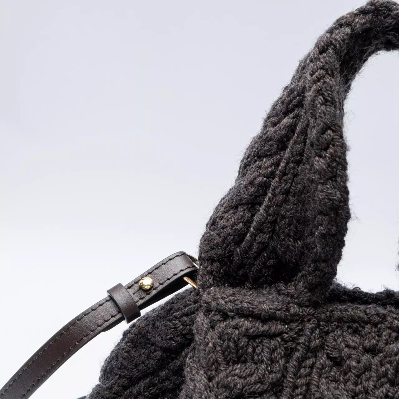 Numero Neuf Mini Edition Crossbody Bag Merino Ebony