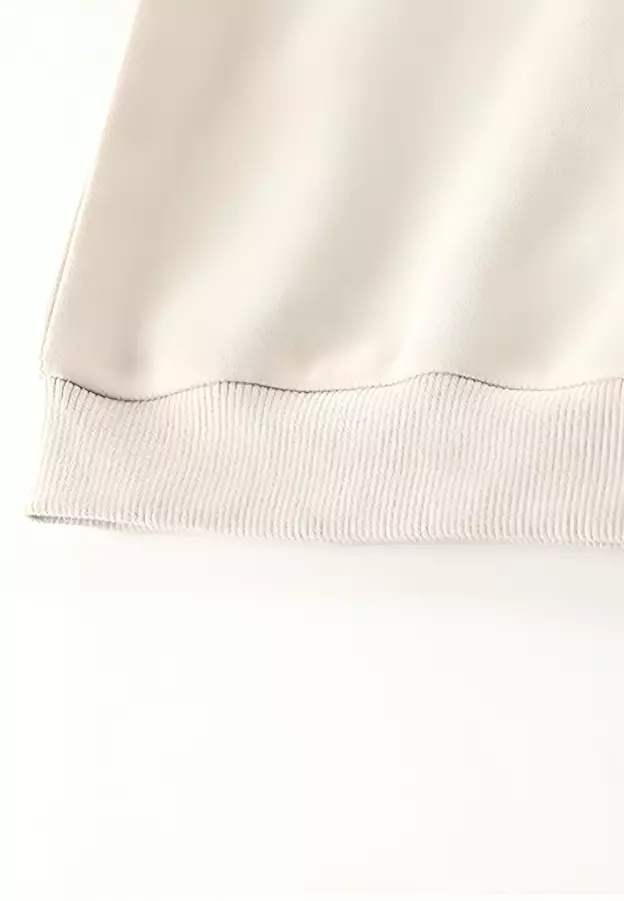 Wakakids Sweater Crewneck Anak Laki Laki dan Perempuan Motif Indifferent Earth Tone 4434 Venrz Khaki