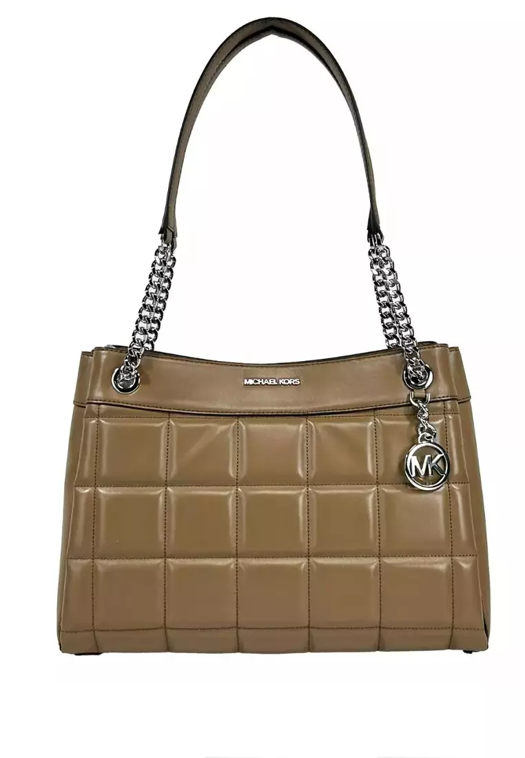 Buy Michael Kors Michael Kors Susan Medium Quilted Leather Tote 