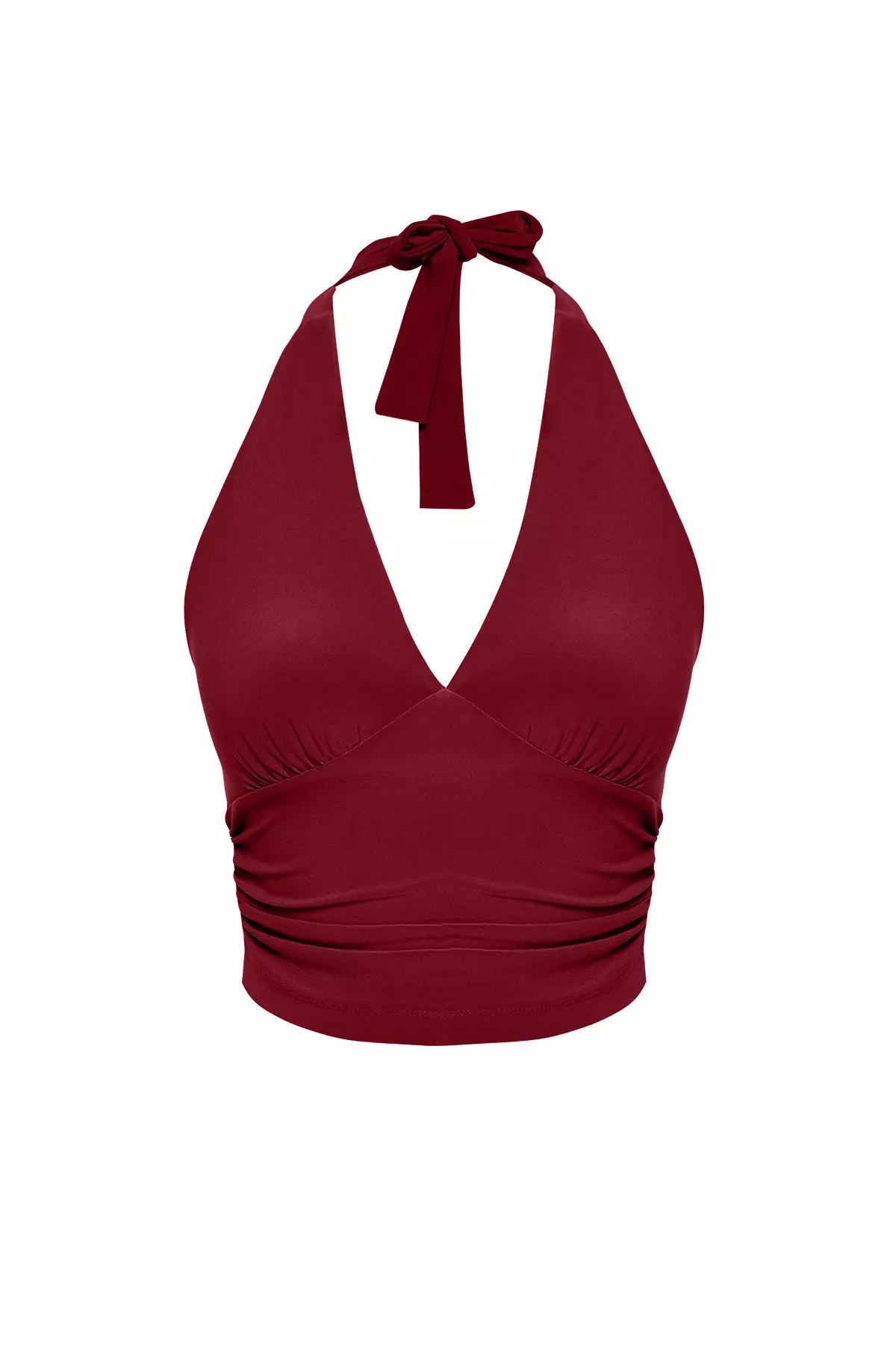 Halter Crop Blouse