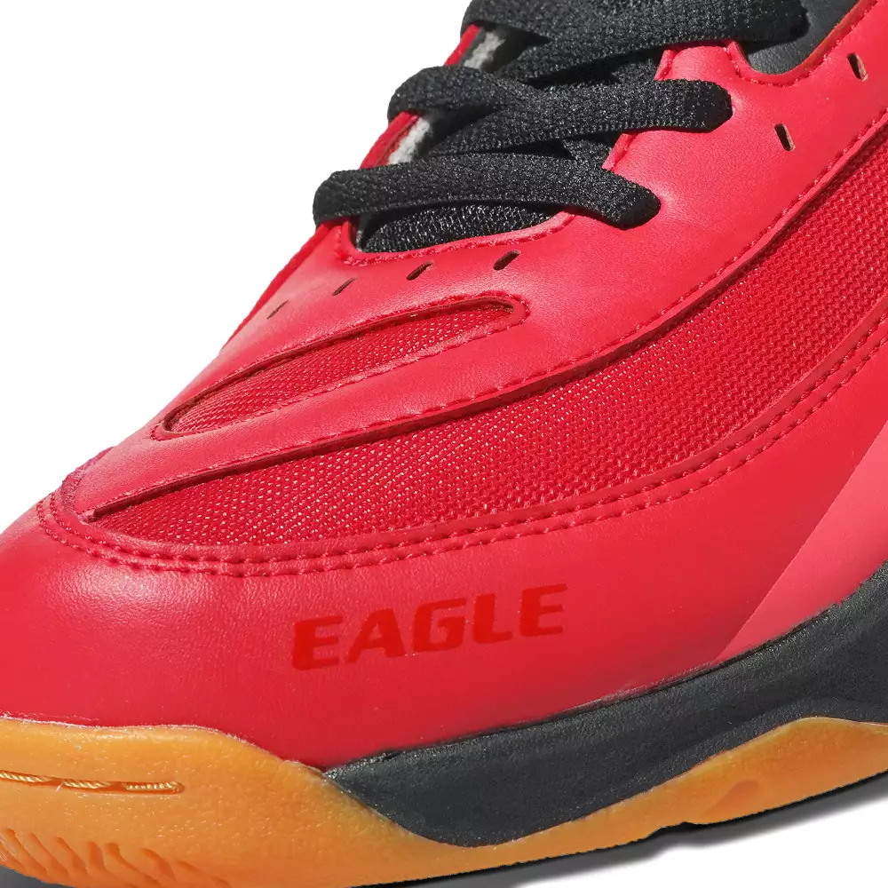 Eagle Sepatu Badminton Raizen - MERAH/HITAM