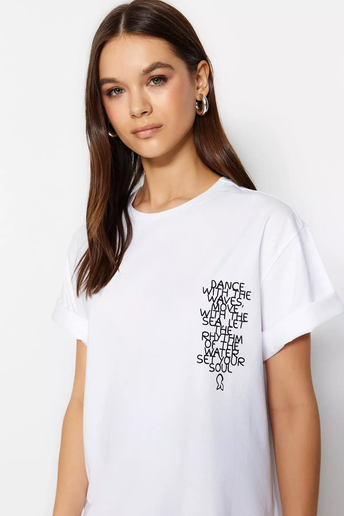 Buy Trendyol Boyfriend Graphic TShirt 2024 Online ZALORA