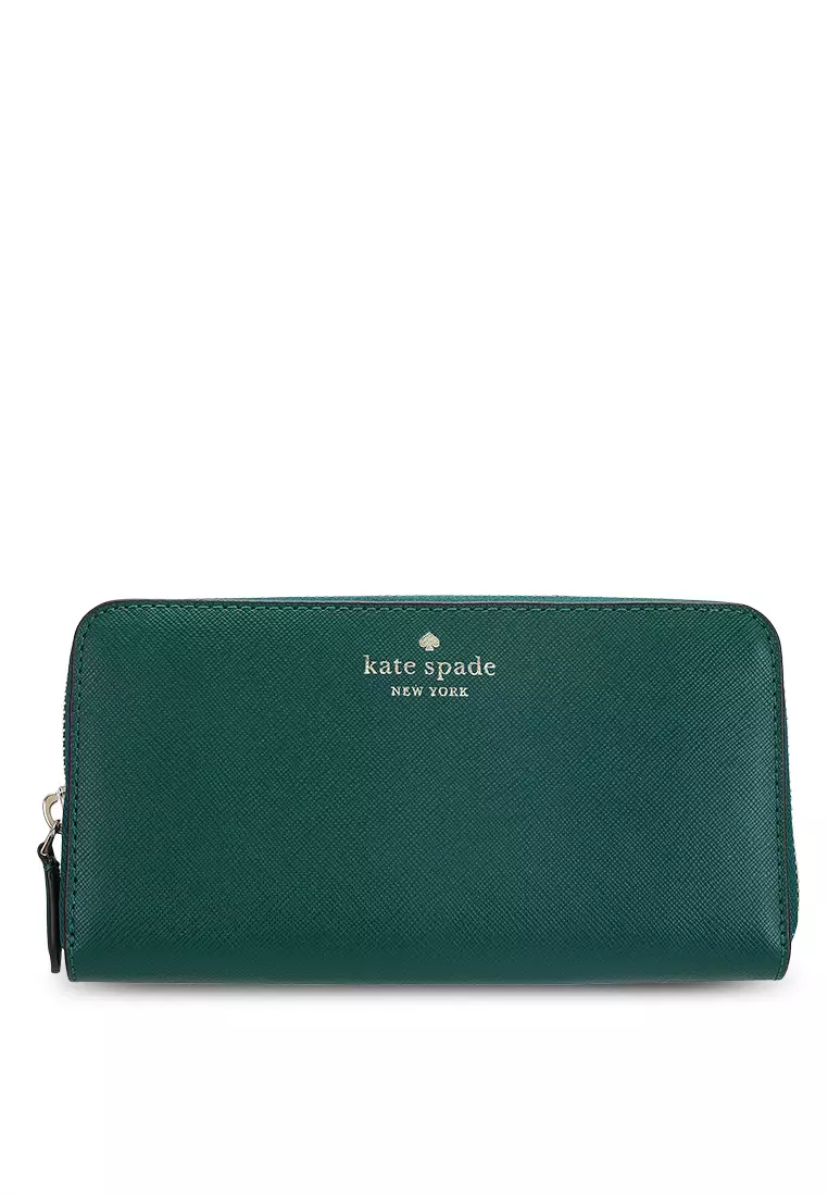 Kate spade large online zip wallet