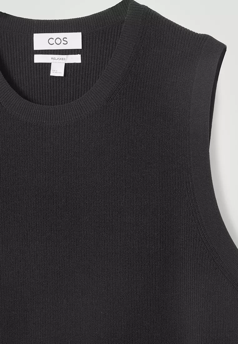 Buy COS Knitted Vest 2025 Online | ZALORA