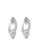 TOMEI TOMEI Diamond Loop Earrings, White Gold 585 F9DFEAC2EC435AGS_1