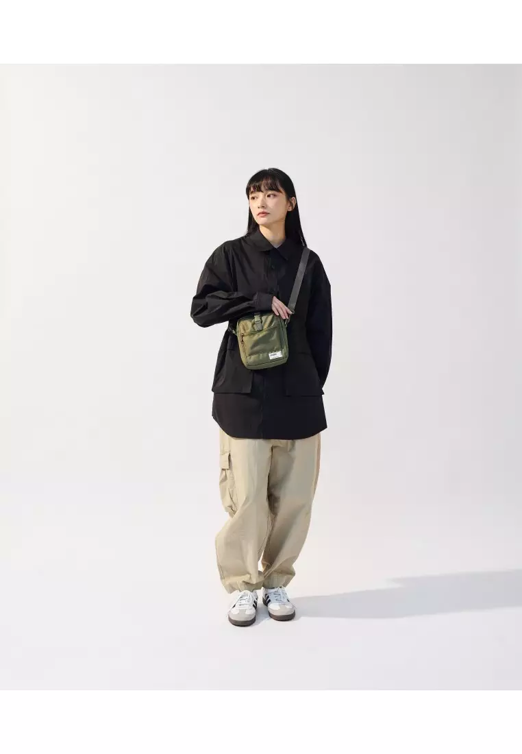 Plain-me 單色經典旅行小包-綠色