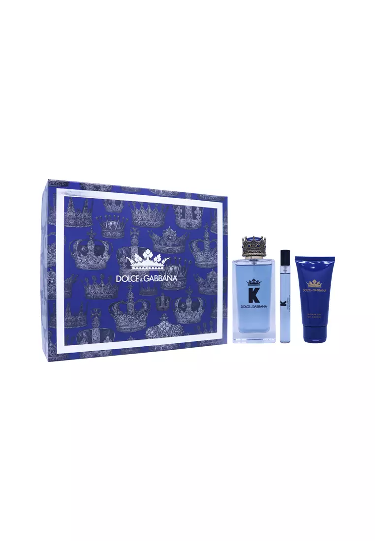Dolce & Gabbana K by Dolce & Gabbana Man (Gift Set A) 100 + 10 + 50 ML