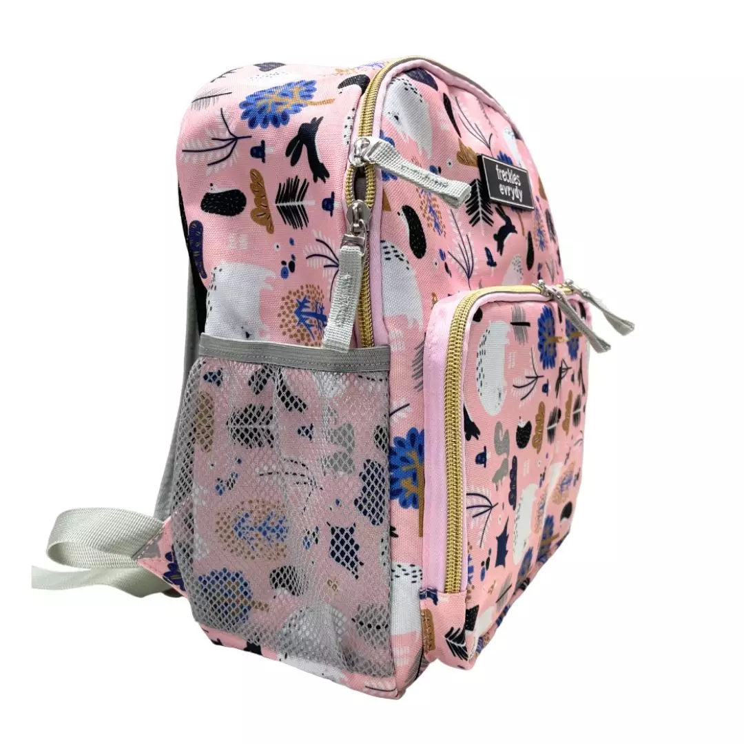 Freckles Evrydy Backpack Junior Forest Pink - Tas Ransel Anak