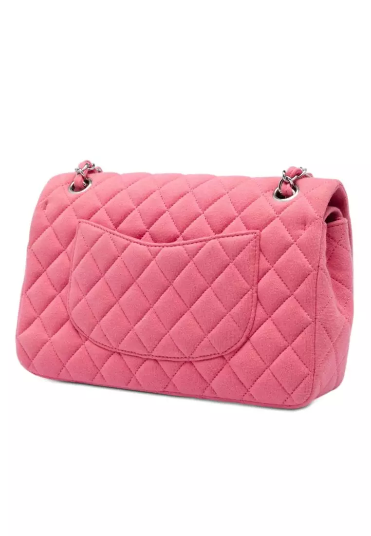 Pre-Loved Chanel Medium Classic Jersey Double Flap