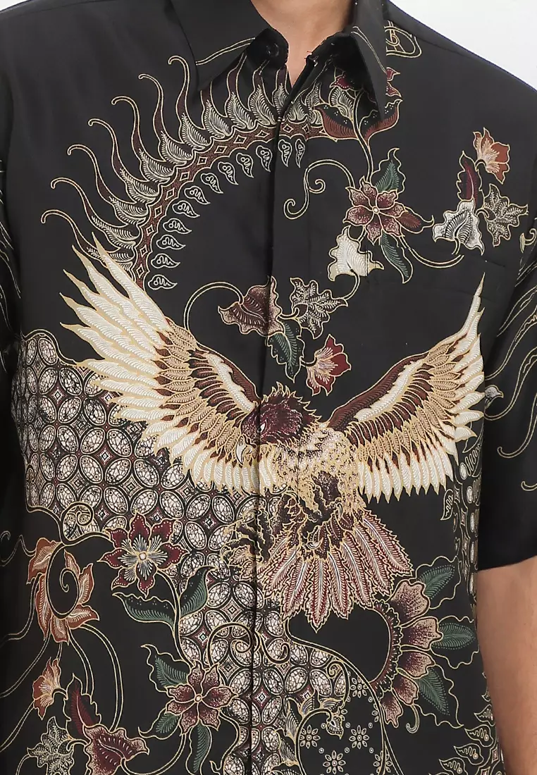 Hem Regular Fit Batik Garuda