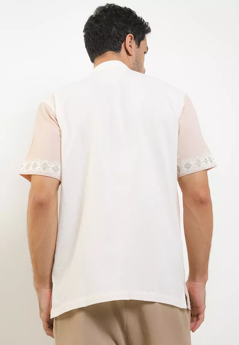 Peach Sand Baju Koko