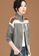 A-IN GIRLS grey and multi Fashion Colorblock Stand Collar Knit Jacket 978DBAA73E596BGS_5